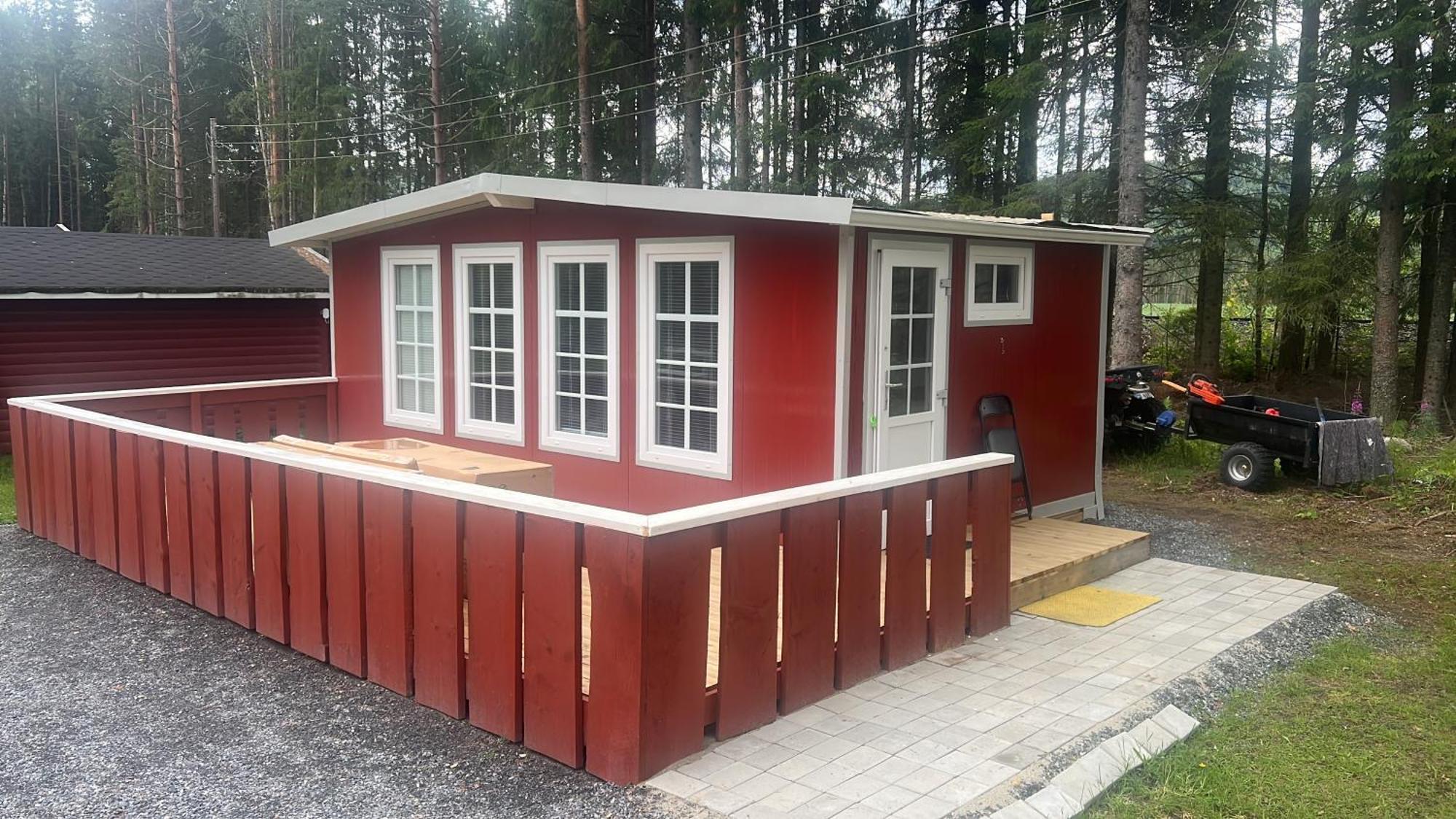 Neset Skydsstasjon Hotel Flesberg Luaran gambar