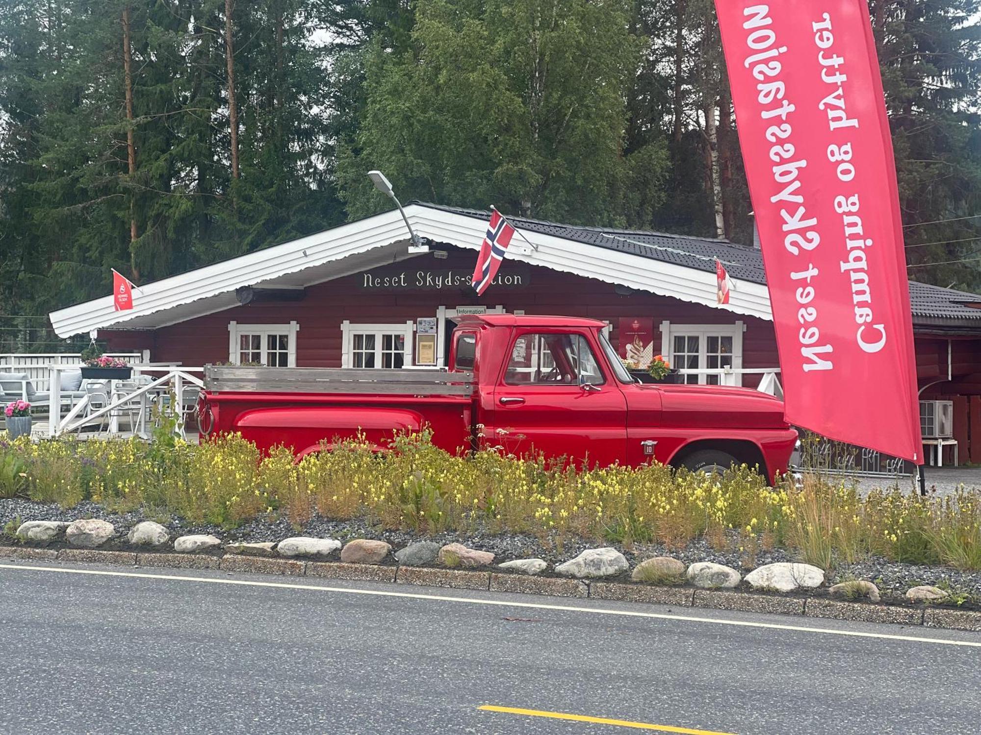 Neset Skydsstasjon Hotel Flesberg Luaran gambar